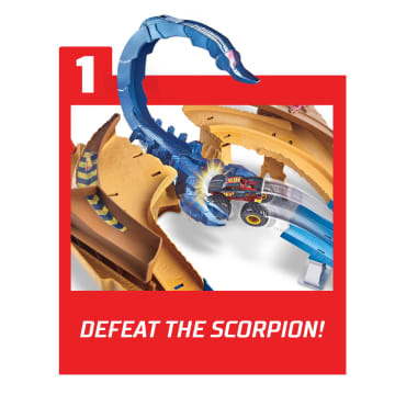 Hot Wheels Monster Truck Scorpion Sting Raceway