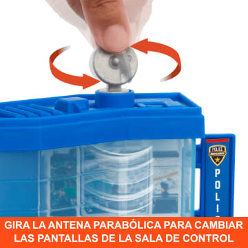 Matchbox Action Drivers Set De Juego Con Pistas Para Coches De Juguete Central Tráfico Policía