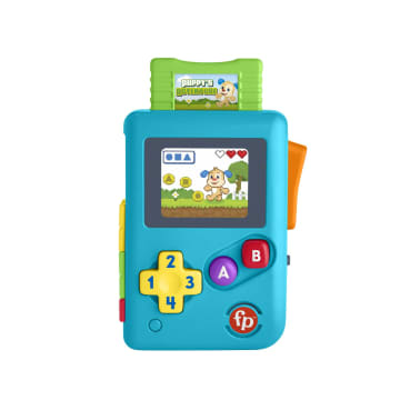 Fisher-Price Leerplezier Speeltje Voor Baby'S Kleine Gamer Doen-Alsof-Videospel Met Licht En Muziek, Meerdere Talen