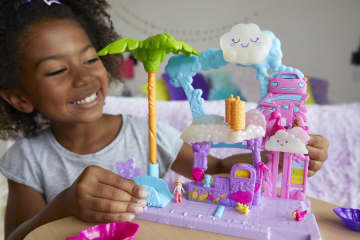 Polly Pocket Coffret la Station de Lavage Flamant Rose Pollyville ...
