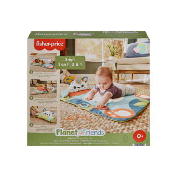 Fisher-Price Βρεφικό Παπλωματάκι Πάντα 3 Σε 1 Της Fisher-Price Με 2 Παιχνίδια