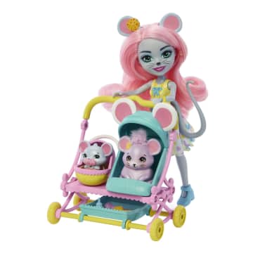 Enchantimals City Tails Hoofdstraat Muizenbuggy Pop En Accessoire