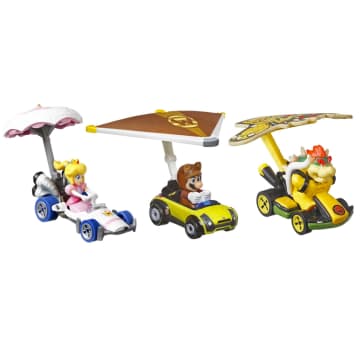 Hot Wheels Super Mario Character Car 3-Pack Collection