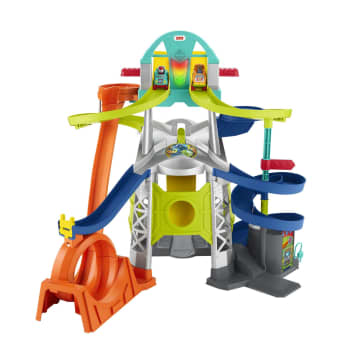 Fisher-Price – Little People – Circuit Avec Lanceur Et Loopings