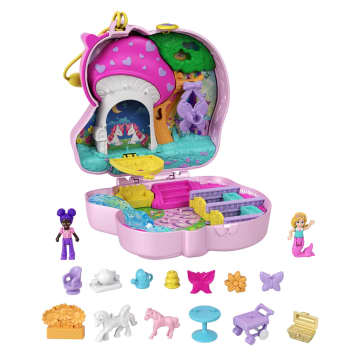 Polly Pocket - Forêt Des Licornes - Coffret Mini Poupée - 3 Ans Et +