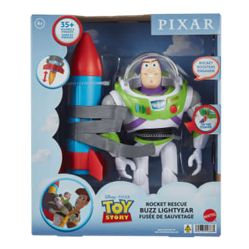 Disney And Pixartoy Story Buzz Lightyear 10-In Action Figure Toy With Rocket & Sounds