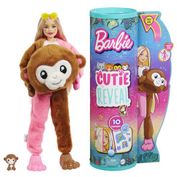 Barbie Cutie Reveal Jungle-serie Pop
