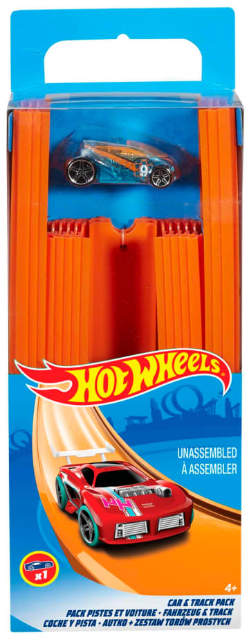 thumbnail image 2 of Hot Wheels City Straight Track & Intersection Pack GBK38 Brand New Sealed 2 of 5