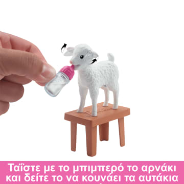 Barbie Κτηνίατρος 65 Χρόνια & 10 Αξεσουάρ Με Αρνάκι Που Κουνάει Τα Αυτάκια
