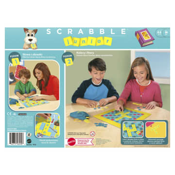Scrabble® Junior Gra słowna dla dzieci