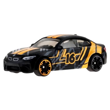 Coches Neon Speeders De Hot Wheels, 1 Coche De Juguete Metálico Con Diseños De Neón