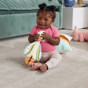 Fisher Price Knuffelgans Zintuiglijk Speelgoed Voor Baby'S, Knuffel Met Geluid Voor Baby'S - Image 2 of 6