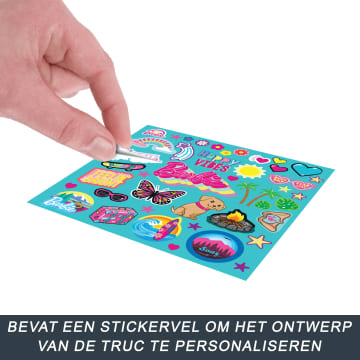 Hot Wheels Barbie Suv, Met Afstandsbediening En Stickers, Speelgoedauto Op Batterijen, Ruimte Voor 2 Barbie Poppen