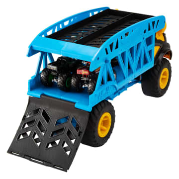 Hot Wheels Monster Truck Trasportatore + 3 Truck Veicolo - Image 4 of 6