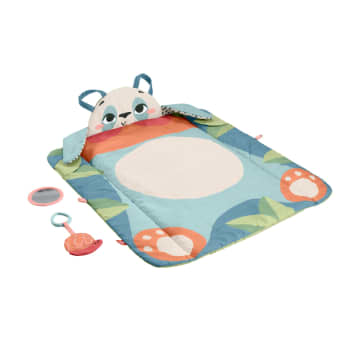 Fisher-Price Βρεφικό Παπλωματάκι Πάντα 3 Σε 1 Της Fisher-Price Με 2 Παιχνίδια