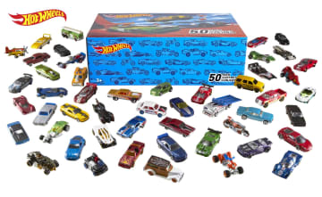 Hot Wheels Pack 50 Vehículos | V6697 | MATTEL