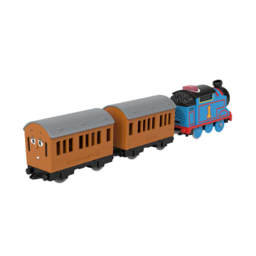 Thomas & Friends Talking Thomas Train with Annie & Clarabel Coaches - Image 3 of 6