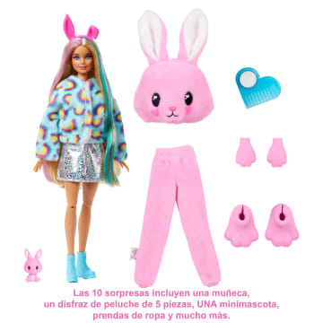 Barbie Cutie Reveal Muñeca Conejo Juguete que desvela su color en el agua