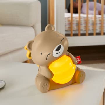Draagbaar Beary Soothing Geluidsapparaat Van Fisher Price Met Instelbare Timer Voor Baby'S En Pasgeboren Baby'S - Imagen 3 de 6
