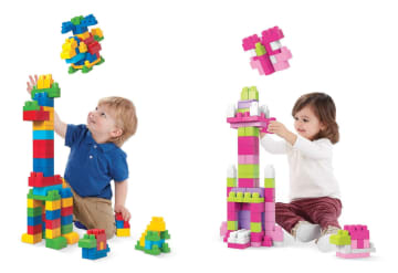 Mega Bloks® игровой набор "Мой первый конструктор" 80 деталей