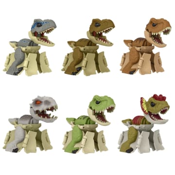 Jurassic World Παιχνίδι Μεταμόρφωσης, Φιγούρες Αυγά - Δεινόσαυροι