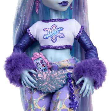 Monster High Pop, Abbey Bominable, Yeti Modepop Met Accessoires