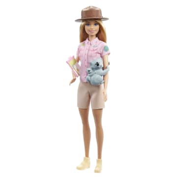 Кукла Barbie Зоолог с тематическими аксессуарами