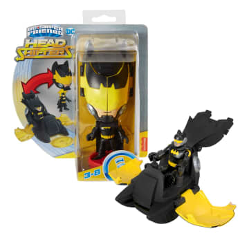 Imaginext Dc Super Friends Head Shifters Assortimento Set Con Personaggio E Veicolo