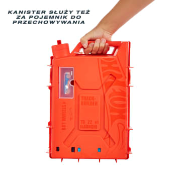 Hot Wheels® Track Builder Kanister Zestaw kaskaderski Pudełko