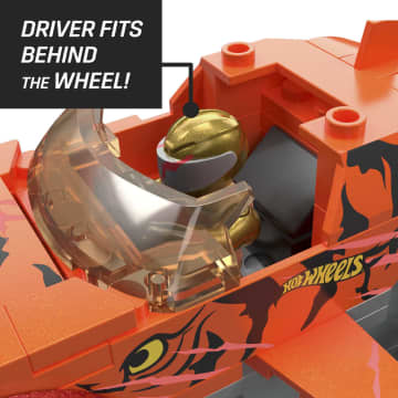 MEGA Hot Wheels Smash n Crash Tiger Shark Chomp Course - Image 5 of 7