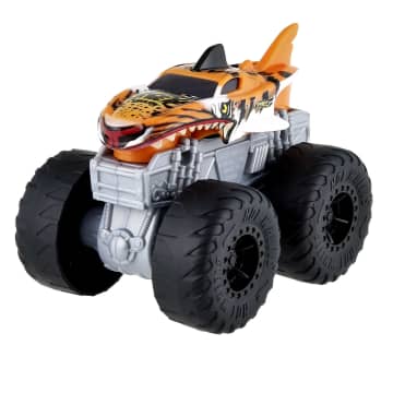 Hot Wheels® Monster Trucks Pojazd 1:43 Światła i dźwięki Bohater Roarin' Wreckers™ Asortyment - Image 8 of 10