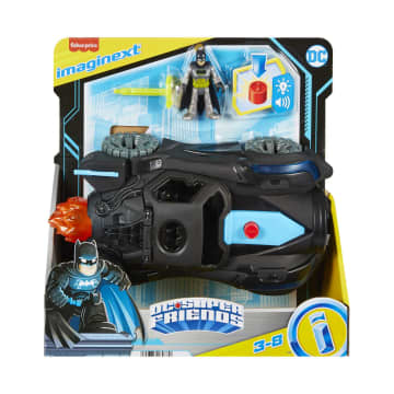 Fisher-Price Imaginext Dc Super Friends Batmobile Με Φώτα Και Ήχους