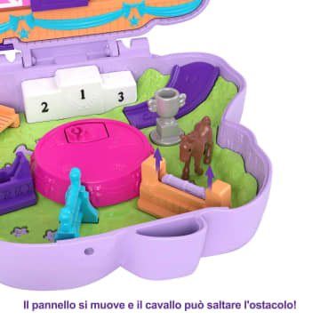 Polly Pocket Cofanetto Maneggio Dei Cavalli