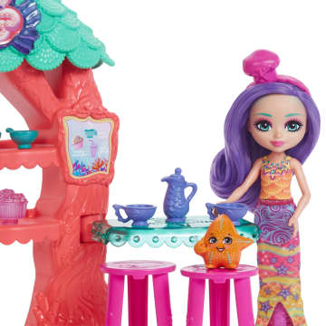 Набор игровой Enchantimals Кафе Морская пещера (кукла + питомцы)