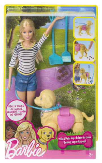 Barbie Walk & Potty Pup