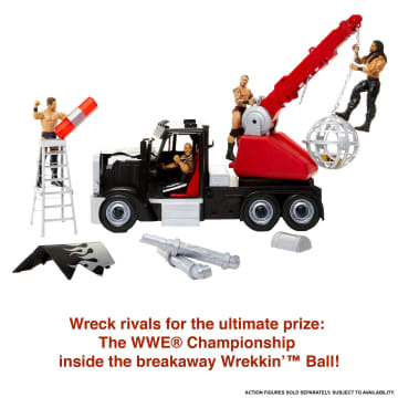 WWE Wrekkin' Rampage Rig vehicle - Image 4 of 6