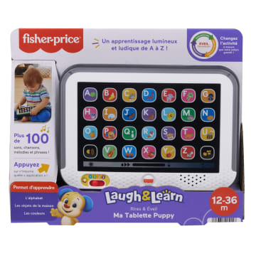 Fisher-Price - Rires & Éveil - Ma Tablette Puppy Pour Un Éveil Progressif - Jouet D'Eveil - 12 Mois Et +
