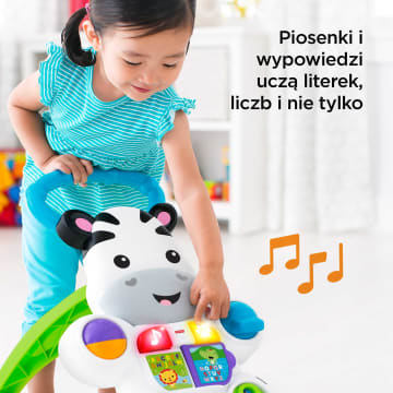 Fisher-Price® Interaktywny Chodzik Zebra