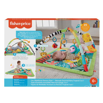 Fisher-Price 3-In-1 Rainforest Spieldecke
