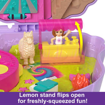 Polly Pocket Camp Adventure Llama Compact