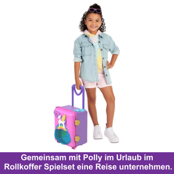 Polly Pocket Puppen Pollyville Urlaub Im Rollkoffer Spielset