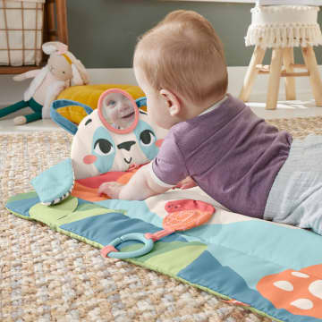 Fisher-Price Planet Friends Panda Speel-En Wiebel Activiteitenmat Met 2 Speeltjes