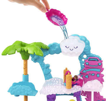 Polly Pocket™ Flamingo Araba Su Eğlencesi Seti