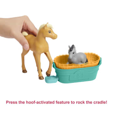 Spirit Lucky's Foal Nursery Playset