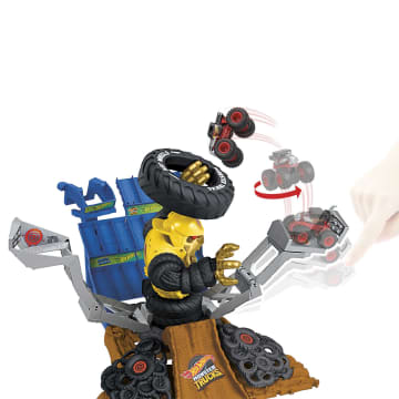 Hot Wheels Monstertrucks Arenabeukers Mega-Wrex Tegen Crushzilla Bazengevecht Speelset