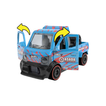 Hot Wheels Pull-Back Speeders Toy Car In 1:43 Scale, Pull Car Backward & Release To Race
