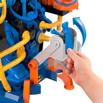 Conjunto De Juego Centro De Mando Robótico De Batman De Dc Super Friends De Imaginext Con Robot Desmontable De 25,4Cm