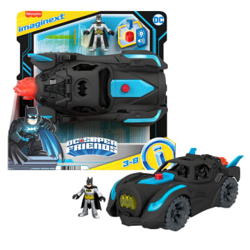 Imaginext-Batmobile Sons Et Lumières Dc Super Friends