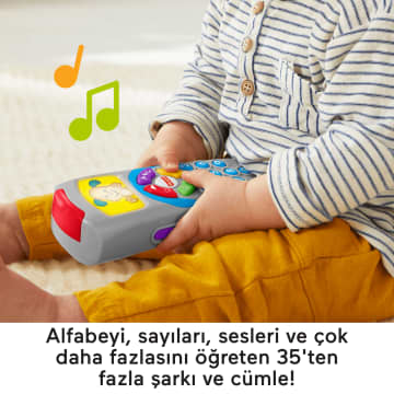 Türkçe Dil Desteğiyle Bebekler Ve Yürüme Çağındaki Çocuklar Için Işıklar Ve Şarkılar Içeren, Eğitici Fisher-Price Eğlen Ve Öğren Köpekçiğin Uzaktan Kumandası