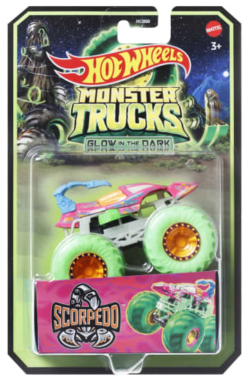 Машинка Hot Wheels Светящийся в темноте монстр-трак в ассортименте